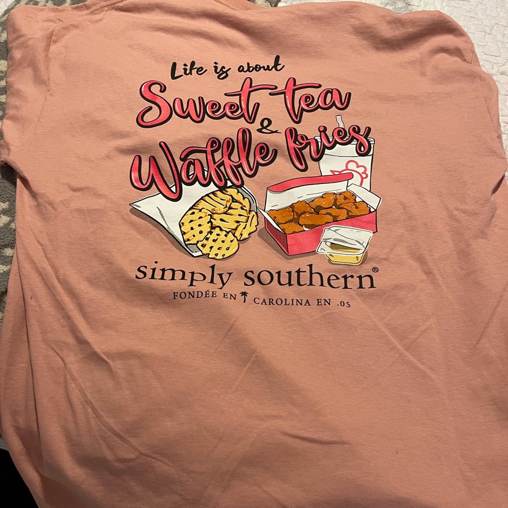 Simply southern NWT long sleeve Pink